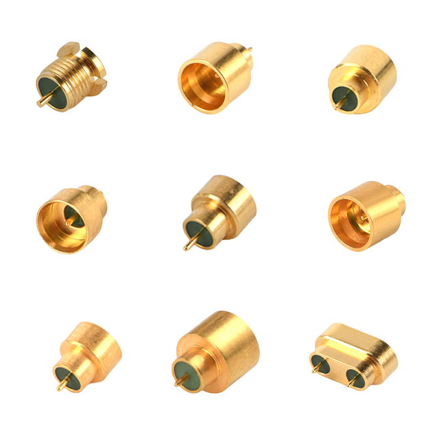 SMP Kovar Male Straight Miniature RF Coaxial Cable Connector