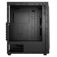 Panel de luz RGB Gaming PC Case ATX Full Tower Gaming Computer Case Vidrio templado con ventiladores