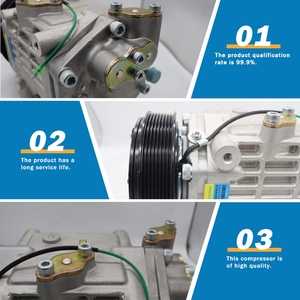 Compresor de Aire Acondicionado para Autobuses de Alta Calidad, 7pk 24v, Producto AK33 - Product Image 6