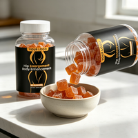 Compléments alimentaires de pointe sans sucre pour l'amélioration et le rehaussement des fesses, et la mise en forme – Gummies pour l'agrandissement des fesses pour adultes
