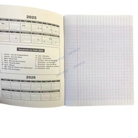 Cahiers de composition avec couverture en carton ivoire, 144 pages, format A5, lignage Seyès, reliure piquée à cheval, pour l'école et le bureau