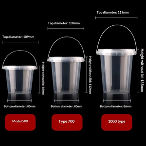 Caja de Empaque de Gran Capacidad para Té con Leche, Resistente <span class=keywords><strong>a</strong></span> Altas y Bajas Temperaturas, para Polvo de Hielo, Hielo de Taro y Dumplings de Arroz - Product Image 5