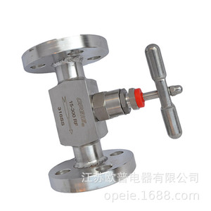 วาล์วโอเปียแบบมีหน้าแปลน J41W-300RF-DN15 1/2 นิ้ว ควบคุมด้วยมือ ผลิตจากสแตนเลส 316SS - Product Image 5