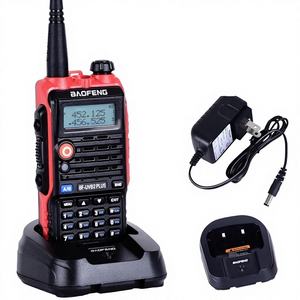 Radio analogique VHF/UHF B2 PLUS 5W avec batterie 1500-2000mAh, résistance à l'eau IPX-1, portée 0-8km, PTT FM, radio amateur - Product Image 1