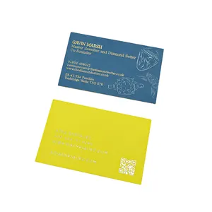 Fast Delivery Custom Luxury Gold Foil Logo Printing Business Cards With Your Own Design