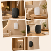 Diffuseur d'arômes électrique sans eau 400 ml, machine à parfum murale, portée 1000 m³ pour salle de sport, spa, salon