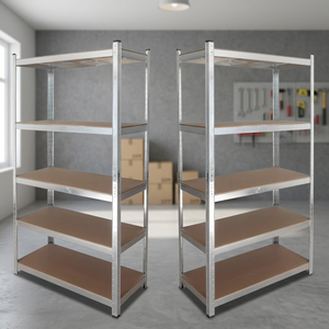 Long span display steel shelf medium-sized stacking <b>rack</b> garage storage shelf - Product Image 2