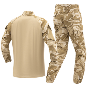 British UK Desert Camo G2 Frog Suit tattico uniforme Set da combattimento all'aperto e da caccia giacca e pantaloni resistenti per uso sul <span class=keywords><strong>campo</strong></span> - Product Image 2