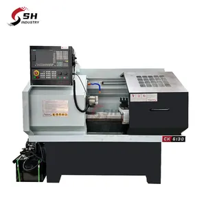 High Precision Lathe CK6130/CK6136 Mini Horizontal Flat Bed CNC Lathe Machine