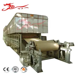 Durable Advanced Carton Box Recycling Kraft Corrugated Fluting Paper Making Machine Jindelong Paper Machinery Factory