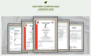 Sacs pour déchets d'animaux de compagnie Sacs pour chien de caca biodégradables Vente en gros de compost écologique en plastique Logo OEM durable Accepter 15 microns - Product Image 6