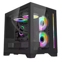 Boîtier pour PC PC PC Cpu Boîtier pour jeu d'ordinateur Bureau ATX USB 3.0 Verre trempé Phantom Noir Blanc Rose