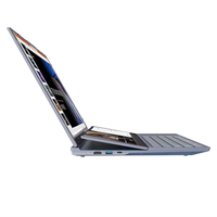 Offre d'usine : Ordinateur portable double écran en métal 16''+14'' IPS tactile, processeur I7 10750H 2.6GHz, ordinateur de jeu, clavier anglais