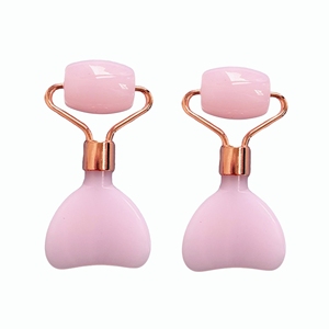 Rouleau en verre anti-gonflement pour massage du visage, outil de soin de la peau anti-gonflement, thérapie Guasha - Product Image 1