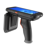 Computadora Industrial Resistente de Mano, Escáner RFID UHF de Largo Alcance con NFC y Código QR 2D, Android 10.0, Pantalla de 5.5 Pulgadas, Batería de 4800 mAh