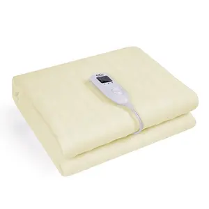 Sous-couverture électrique lavable Super doux de luxe pour chambre