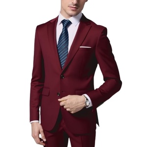 Traje <span class=keywords><strong>de</strong></span> Dos Piezas para <span class=keywords><strong>Hombre</strong></span>, Corte Entallado, Sin Plancha, Cierre <span class=keywords><strong>de</strong></span> un Solo Botón, Estilo Casual, Chaqueta <span class=keywords><strong>de</strong></span> <span class=keywords><strong>Vestir</strong></span> para Negocios - Product Image 5