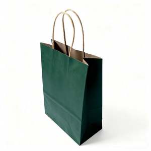 Sacs en papier kraft imprimés KM en gros, sacs cadeaux pour le shopping, sacs personnalisés imprimés - Product Image 3