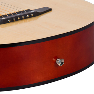 Guitare acoustique colorée pour débutant en tilleul de 38 pouces avec TRUSS ROD (COMBO SET) - Product Image 5