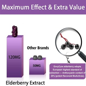 Odm/OEM nhãn hiệu riêng dành cho người lớn khả năng miễn dịch-Cải thiện Cơm cháy thảo dược bổ sung Gummy cắn với vitamin C & kẽm - Product Image 5