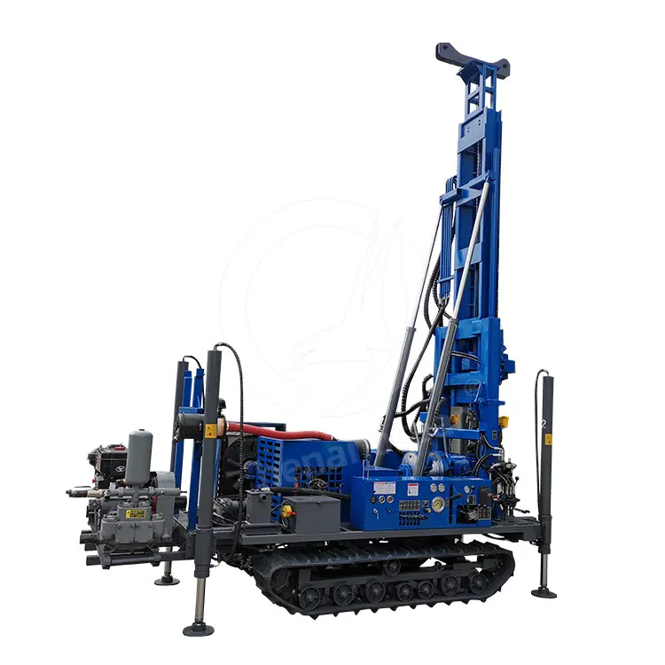OCEAN Complete Well Mine Drill Rig Núcleo horizontal 1000m Rock Water Bore Hole Drill Machine