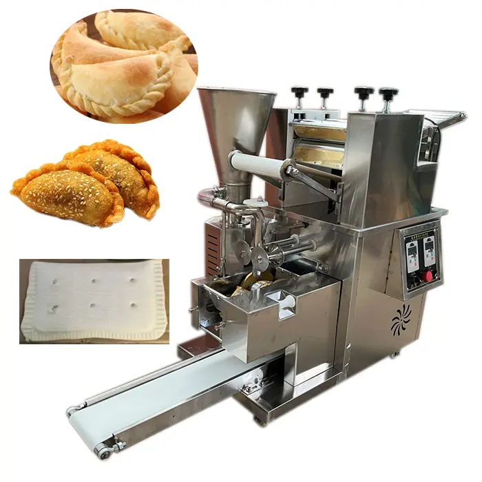 6000-12000 pz/h maquinas para hacer empanadas pelmeni maker samosa making machine pasty pieghevole automatico gnocco maker pie