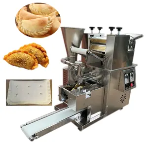 6000-12000 buah/jam maquinas untuk hacer empanadas pembuat samosa mesin pembuat pasty lipat otomatis pembuat kue pangsit