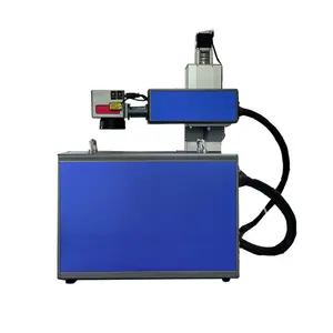 Schlussverkauf Autofokusfunktion Faserlaser-Markierungsmaschine Metallmarkierung hochpräzise Autofokus-Lasergravurmarkierung 50 W