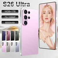 Nuevo Smartphone S26 Ultra 5G, Doble SIM, Sistema Operativo Android, 16GB de RAM + 1TB de Almacenamiento
