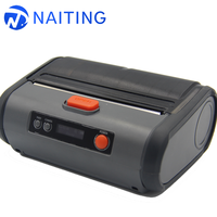 Ponsel Android Mini, POS 80Mm Bluetooth Mini dengan Baterai Dapat Diisi Ulang Printer Termal Portabel