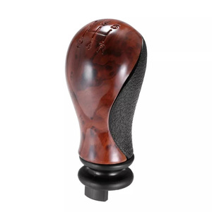 Citroen Car Gear <b>Knob</b> Wood Grain Leather 5 Speed <b>Shift</b> Lever Ergonomic Design For Manual Transmission Vehicles - Product Image 3