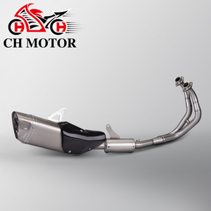 Silencieux Slip-On pour YAMAHA YZF-R7 – Système d'échappement complet pour moto R7 – Échappement de performance pour course moto - Product Image 1
