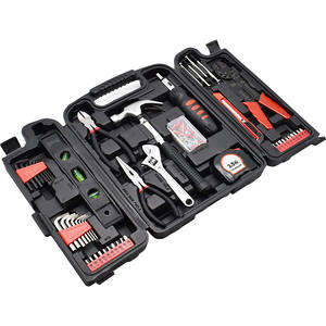 ชุดเครื่องมือใช้ในบ้าน129/52ชิ้นชุดเครื่องมือไฟฟ้าแบบทำมือ - Product Image 3