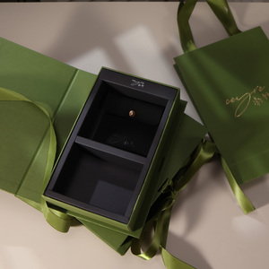 Custom Jewelry <b>Gift</b> Packaging Paper <b>Box</b> Set Elegant and Luxurious Jewelry <b>Gift</b> <b>Box</b> - Product Image 1