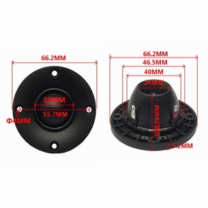 Haut-parleur <span class=keywords><strong>tweeter</strong></span> à dôme souple en néodyme de 2,5 pouces avec <span class=keywords><strong>membrane</strong></span> en soie, OEM d'usine, pour système de cinéma maison - Product Image 6