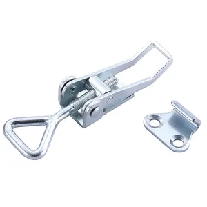 Toggle נועל hasp בצורת מנוף נועל ארגז כלים מתכוונן מעל מרכז תפס J1101