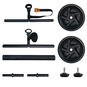 Onefeng gấp bãi biển Xe đẩy giỏ hàng xách tay có thể gập lại thuyền kayak Trailer sup ráp Kayak giỏ hàng - Product Image 3