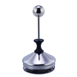 <span class=keywords><strong>Montalatte</strong></span> Manuale e Schiumalatte in Acciaio Inox con Doppia Rete Resistente, 400 ml e 800 ml - Product Image 2