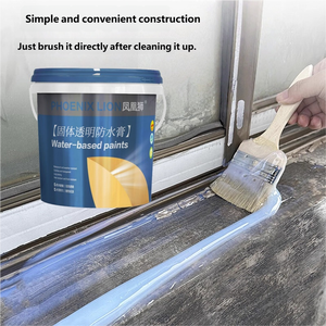 <span class=keywords><strong>Pasta</strong></span> Impermeabilizante Transparente Sólida Phoenix Lion, Anti-Fugas para Baño, Cocina, Balcón, Paredes Exteriores, Aplicación con Brocha - Product Image 2