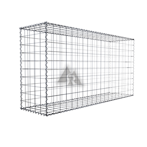 กรงหินเกเบียลเชื่อมชุบสังกะสีแบบจุ่มร้อนสำหรับกั้นกำแพงรั้วกั้น Supplier200 * 100*50ซม. - Product Image 2