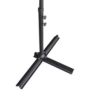 <span class=keywords><strong>Parasol</strong></span> <span class=keywords><strong>demi</strong></span>-patio moderne avec support <span class=keywords><strong>Parasol</strong></span> de jardin extérieur pour salle à manger pour mobilier d'extérieur - Product Image 4