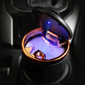 En gros Portable Durable <span class=keywords><strong>Lumineux</strong></span> ABS En Plastique Butt Seau De Voiture Cendrier Tasse <span class=keywords><strong>Logo</strong></span> Personnalisé et Élégant - Product Image 6