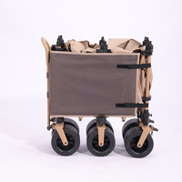 Chariot de courses pliable à quatre roues, très demandé, avec plateau pliable réglable et pare-soleil