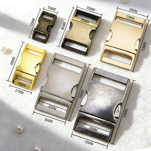 OEM accesorios para mascotas bolsa de Hardware 15mm/20mm/25mm/38mm Metal perro Collar lateral hebilla de liberación rápida para correa de perro y mochila - Product Image 2