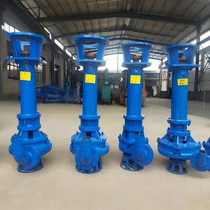 Pompe centrifuge verticale submersible pour boues, utilisée pour le transport de particules et de boues - Product Image 5