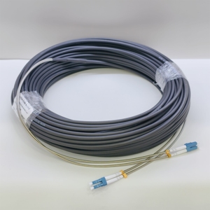OEM Single Mode Fiber Duplex LC/UPC to LC/UPC Field Fiber Optic <b>Cable</b> Waterproof <b>Outdoor</b> Fiber <b>Cable</b> for Harsh Weather - Product Image 2