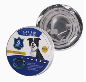 OEM/ODM 천연 식물 에센셜 오일 방수 조절 가능 맞춤형 해충 방지 강아지 및 고양이 목걸이 - Product Image 1