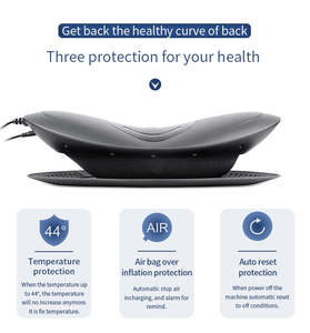 2025 Neues multifunktion ales Smart Charging Vibration Lendenwirbel <span class=keywords><strong>massage</strong></span> gerät Intelligente Lendenwirbel bahre - Product Image 3