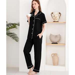 طقم ملابس نوم نسائية طقم ملابس نوم قطنية للنساء - Product Image 2