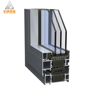 Nuevo diseño Ventana corredera de aluminio Triple vidrio Thremal Roto Alta Eficiencia Energética NFRC As2047 Ventana - Product Image 1